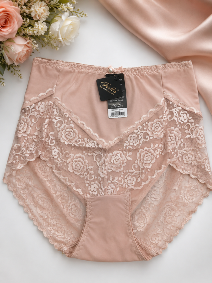 QUALITY FASHION SEAMLESS LADIES LACEY PANT DESIGN 1(Perfect for size 10,12,14,16)CODE 9001/9008 - Image 8