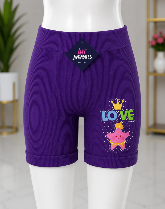 KIDDIES ELASTIC RIBBED CARTOON BIKER SHORT/UNDERWEAR LEGGINS Perfect for age 3-10 - Image 10