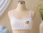 6PC COMBO DESIGN KIDDIES CUTE BRALETTE SINGLET AGE 6-8•••Random design selection - Image 2