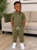 CHILDREN COMBAT JOGGERS WITH ELASTIC(No top o) - Image 7