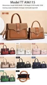 2IN1 MISTY QUALITY AND CLASSY LEATHER BAG