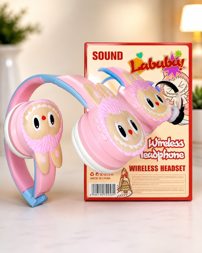 QUALITY KIDDIES LABUBU CHARACTER HEADPHONE - Image 4