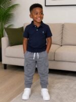 CHILDREN COMBAT JOGGERS WITH ELASTIC(No top o)