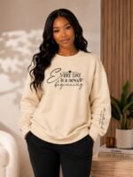 QUALITY UNISEX CREWNECK SWEATSHIRT (SIZE XL) - Image 4