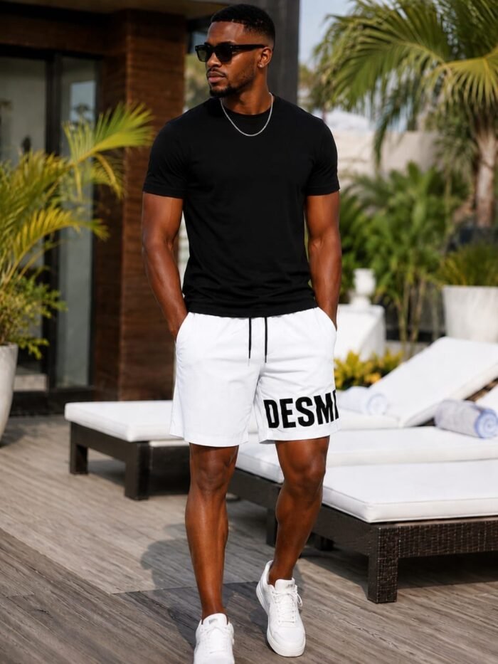 DESMI MENS CASUAL AND FITNESS BOARD SHORT DESIGN 1 - Image 4