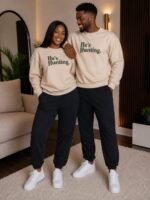 QUALITY LUXE EASYFIT UNISEX SET (JOGGERS AND SWEATSHIRT) SIZE L - Image 8