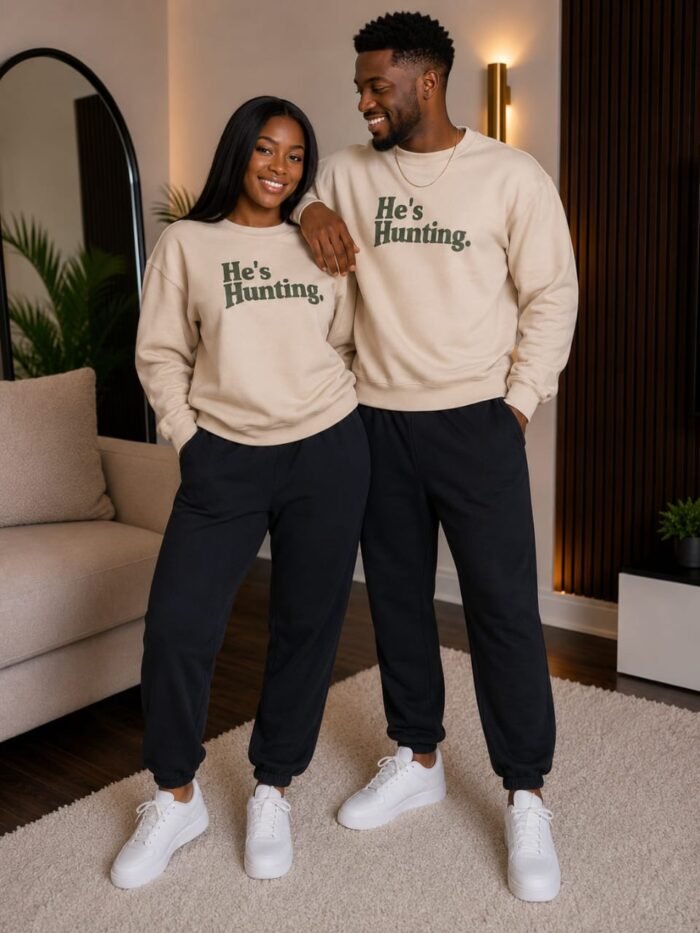 QUALITY LUXE EASYFIT UNISEX SET (JOGGERS AND SWEATSHIRT) SIZE L - Image 8