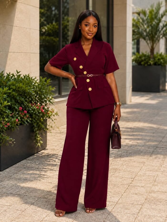 THE CORPORATE CHIC 2PIECE SUITE COLLECTION SET - Image 2