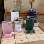 500ML QUALITY FANCY CROC SKIN LEATHER BAG WATER BOTTLE WITH STRAW DESIGN 3