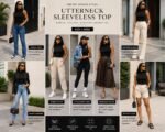 TIMELESS SLEEVELESS UTTERNECK TOP (SIZE L) - Image 3