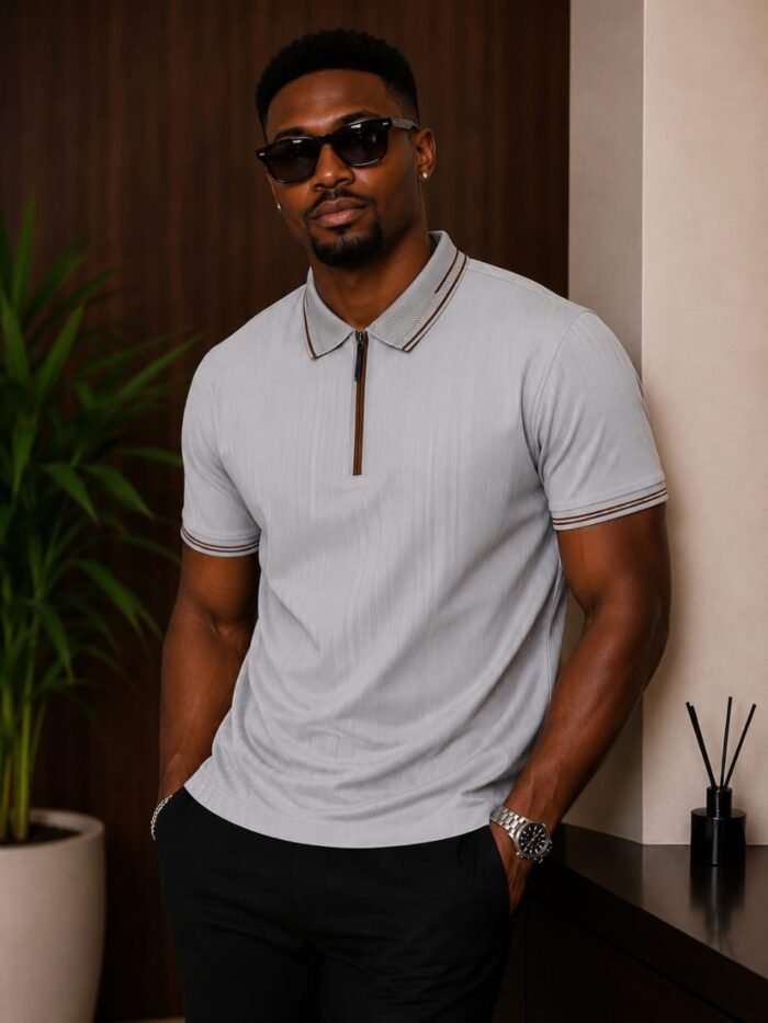 PREMIUM SIGNATURE ZIP POLO - Image 6