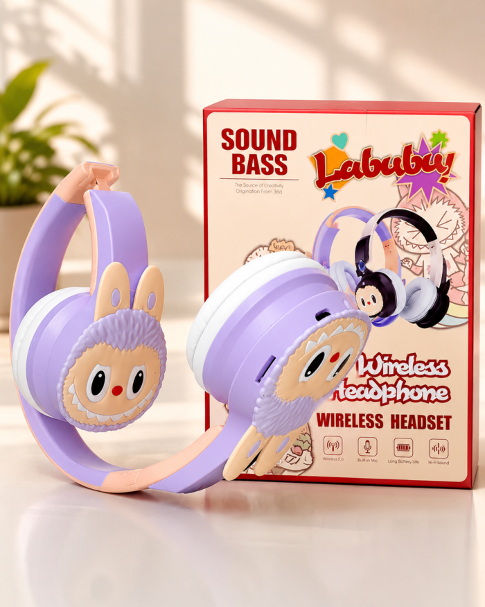 QUALITY KIDDIES LABUBU CHARACTER HEADPHONE - Image 3
