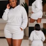 SOFTLIFE COZY LUXE HOODIE AND SHORT 2PIECE SET