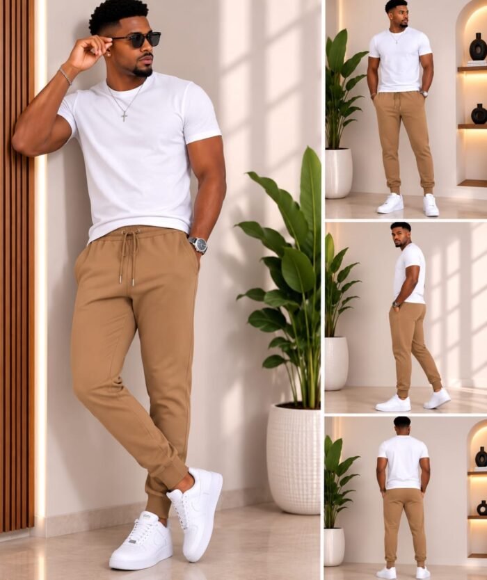 QUALITY LUXE EASYFIT UNISEX JOGGERS - Image 5