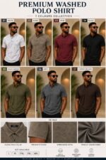PREMIUM WASHED POLO SHIRT COLLECTION