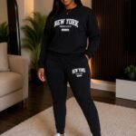 URBAN GIRL 2 PIECE LOUNGE SET (SIZE L)