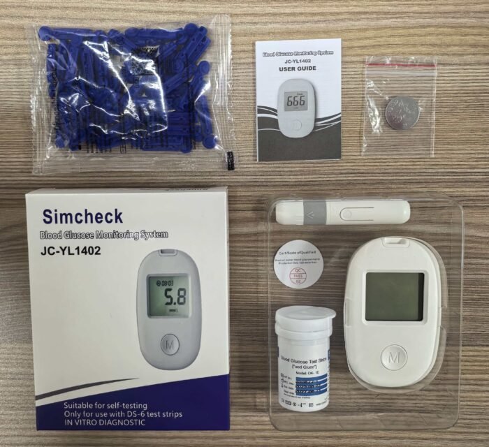 SIMCHECK BLOOD GLUCOSE METER HOME KIT(JC-YL1402) - Image 2