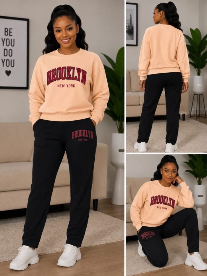URBAN GIRL 2 PIECE LOUNGE SET (SIZE S) - Image 2