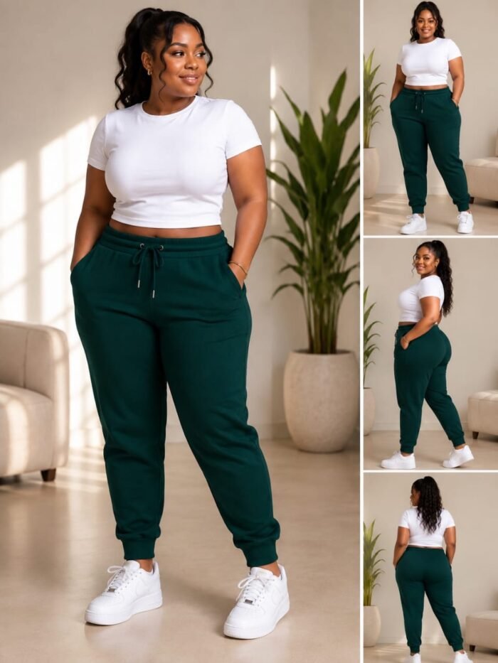 QUALITY LUXE EASYFIT UNISEX JOGGERS - Image 6
