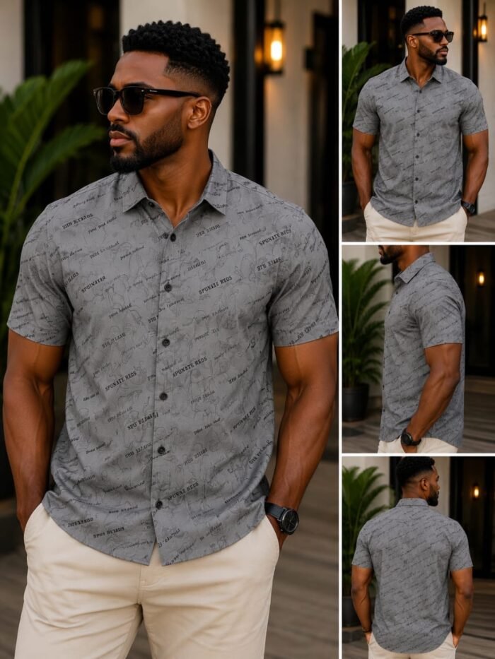 SIGNATURE PRINT SHIRT - Image 4