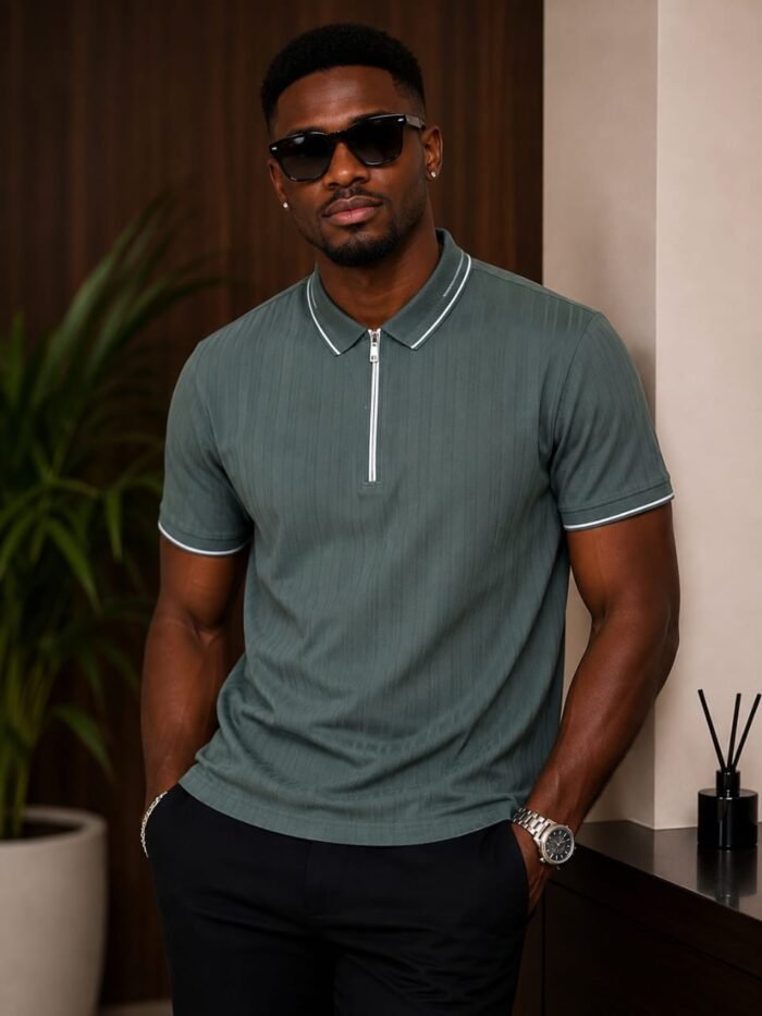 PREMIUM SIGNATURE ZIP POLO - Image 3