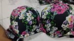 HIS.W QUALITY FLOWERY PATTERN PADDED BRA/BRASSIERE DESIGN 04 - Image 5