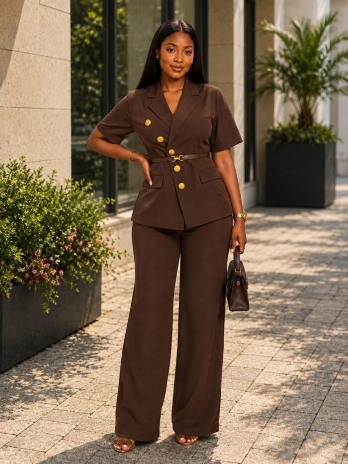 THE CORPORATE CHIC 2PIECE SUITE COLLECTION SET - Image 5