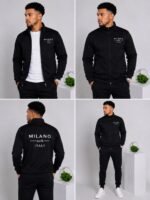 PREMIUM ZIP UP TRACK/VARSITY JACKET(UNISEX) - Image 2