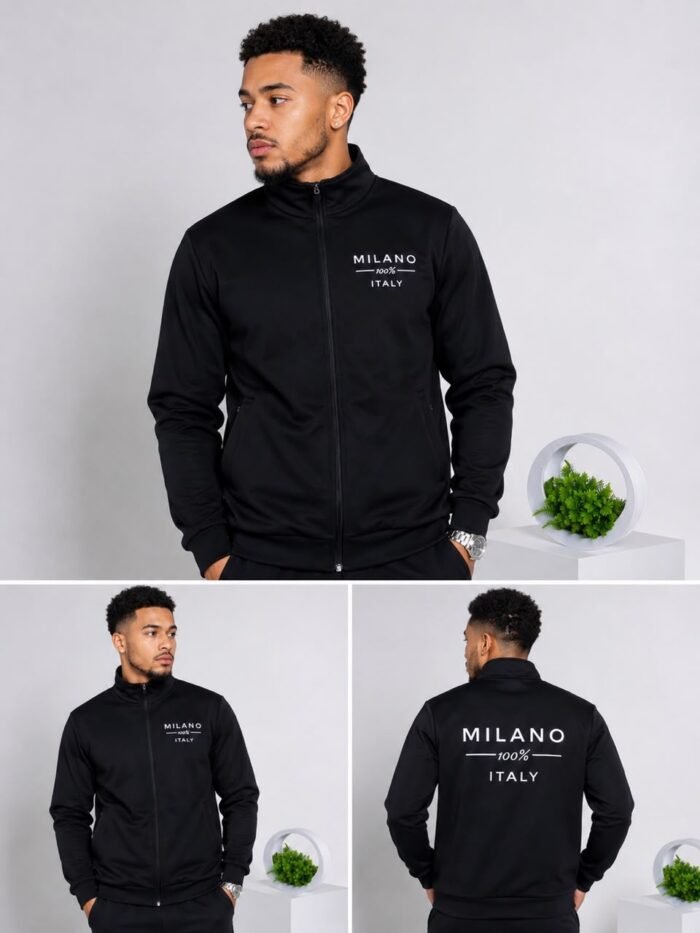 PREMIUM ZIP UP TRACK/VARSITY JACKET(UNISEX) - Image 5