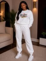 QUALITY LUXE EASYFIT UNISEX SET (JOGGERS AND SWEATSHIRT) SIZE L - Image 5