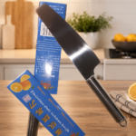 QUALITY STAINLESS STEEL KITCHEN BUTCHER KNIFE