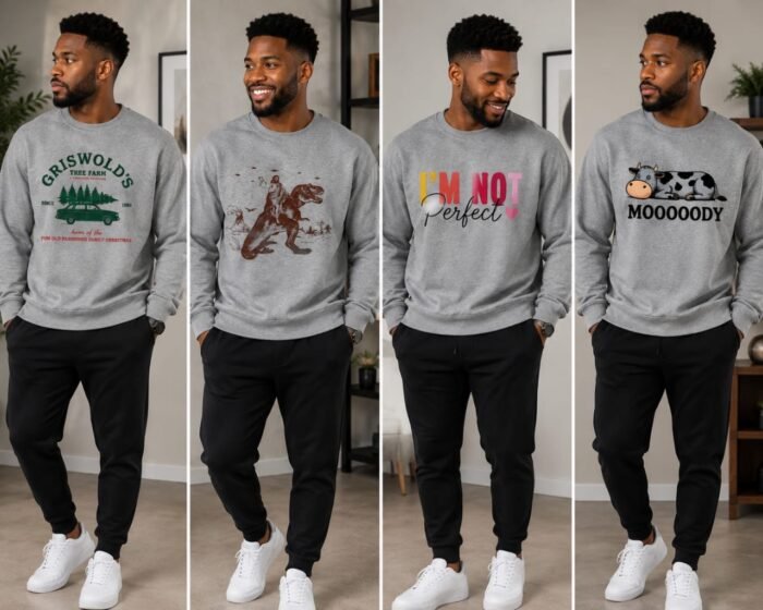 QUALITY UNISEX CREWNECK SWEATSHIRT (SIZE XL) - Image 2