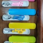 KIDS CUTLERY SPOON AND FORK WITH CASE DESIGN 5