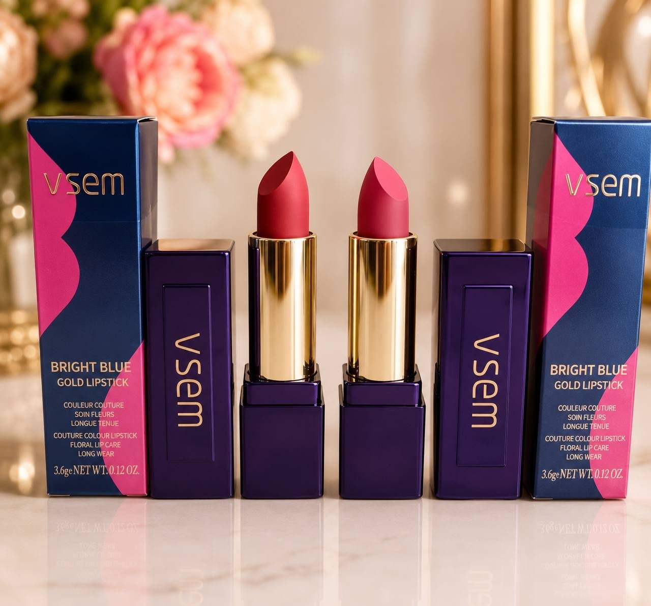 img_6614 VSEM QUALITY MATTE FANCY ROLL UP LIPSTICK 💄 - Image 1