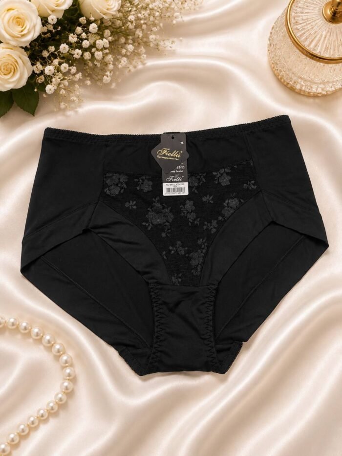 QUALITY FASHION SEAMLESS LADIES LACEY PANT DESIGN 2(Perfect for size 12,14,16,18)CODE 8805 - Image 4