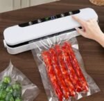 Automatic Vacuum Sealing Machine – Household Small Dry & Wet Automatic Food Preservation Sealer for Kitchen Storage - Image 2