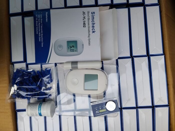 SIMCHECK BLOOD GLUCOSE METER HOME KIT(JC-YL1402) - Image 3