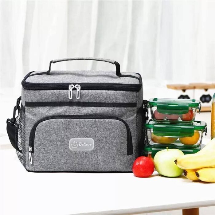 BIG SIZE COMPARTMENT INSULATED LUNCH BOX DESIGN 1(BTS) - Image 6