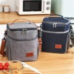 LONG SHAPE BIG SIZE COMPARTMENT INSULATED LUNCH BOX DESIGN 8(BTS)