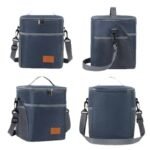 LONG SHAPE BIG SIZE COMPARTMENT INSULATED LUNCH BOX DESIGN 8(BTS) - Image 6