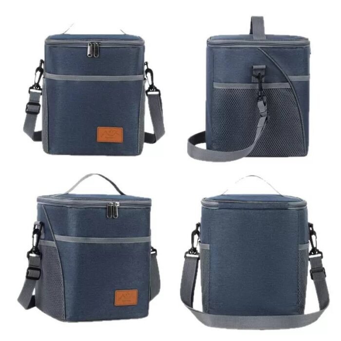LONG SHAPE BIG SIZE COMPARTMENT INSULATED LUNCH BOX DESIGN 8(BTS) - Image 6