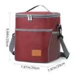 LONG SHAPE BIG SIZE COMPARTMENT INSULATED LUNCH BOX DESIGN 8(BTS) - Image 8