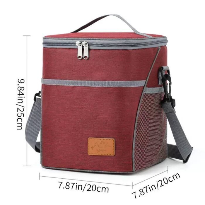LONG SHAPE BIG SIZE COMPARTMENT INSULATED LUNCH BOX DESIGN 8(BTS) - Image 8