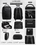 QUALITY WATER PROOF LEATHER SCHOOL BAG/BACKPACK/LAPTOP BAG DESIGN 1Suitable for Secondary school,Laptop bag,Travel backpack - Image 2