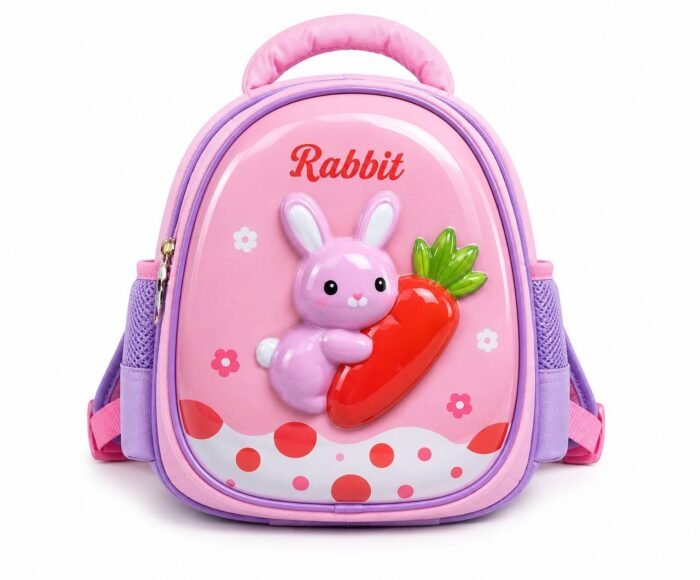CUTE KIDDIES CHARACTER HARD SHELL BEGINNER SCHOOL BAG DESIGN 9 - Image 5