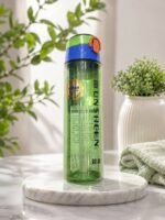 960ML QUALITY STRONG WATER BOTTLE WITH STRAW DESIGN 7 - Image 2