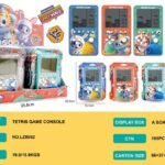BIG SIZE LCD MONOCHROME SCREEN HANDHELD ELECTRONIC TETRIS GAME CONSOLE(26 Built in games)