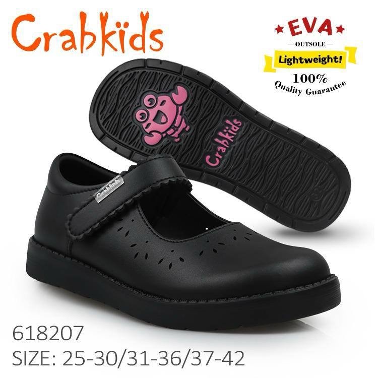 img_7539 QUALITY LIGHT WEIGHT SOLE CRABKIDS GIRL SHOE 618207Comes in a box and a branded carrier bag(NORMAL/PERFECT SIZE FITTING) - Image 1