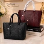 QUALITY CLASSY WOVEN LEATHER BAG 014
Has a long handle