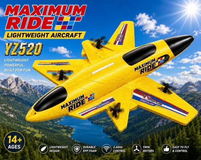 MAXIMUM RIDE LIGHTWEIGHT AIRCRAFT YJ520••••Age 14+ - Image 3